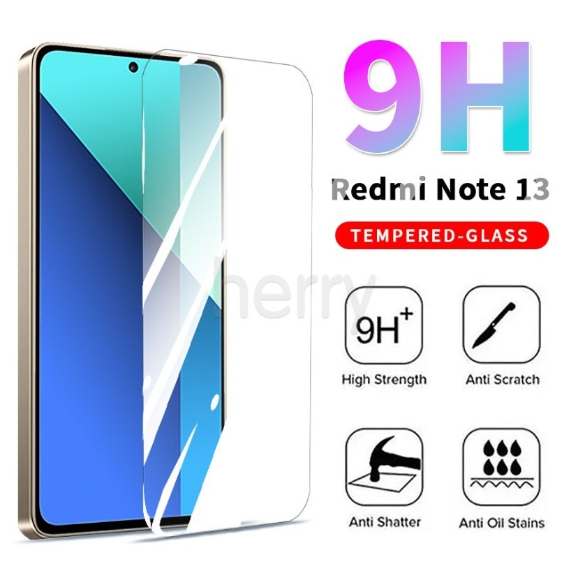 Protetor De Tela De Vidro Temperado Transparente 9H HD Para Xiaomi Redmi Note 14 13 12 11s 10s 9s 8 7 Pro 14C 13C 12C 10