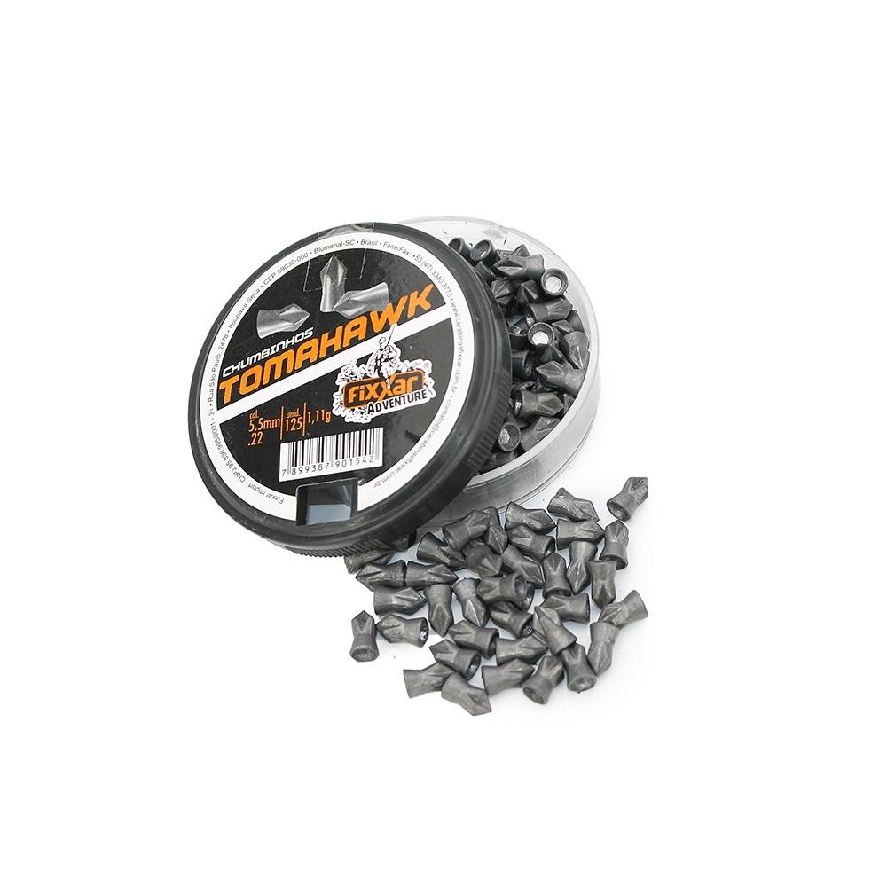 Chumbinho Destruição Tomahawk Com 125unds 5.5mm em Oferta na Shopee