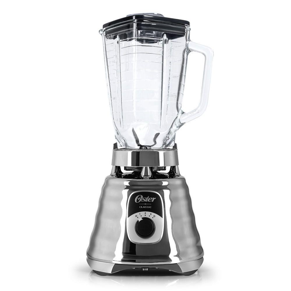 Liquidificador Oster New Osterizer Clássico Chrome 1,25L 110V