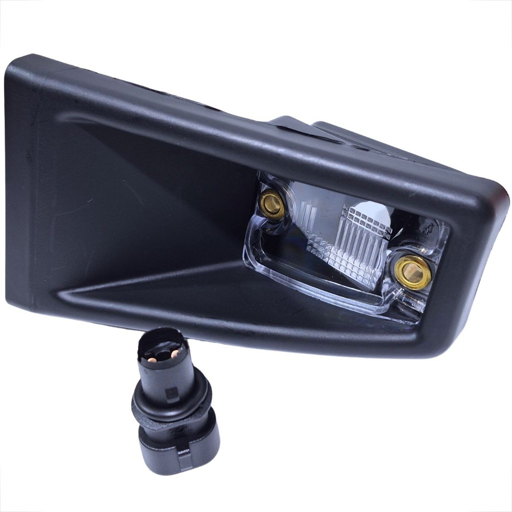 LANTERNA LUZ DE ILUMINAÇÃO DE PLACA FIAT STRADA 1997 Á 2008 E STRADA ADVENTURE 2010 Á 2014 LADO DIREITO COM SOQUETE