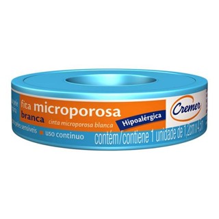 Fita Microporosa Cremer 1,2Cmx4,5M Branca em Oferta na Shopee