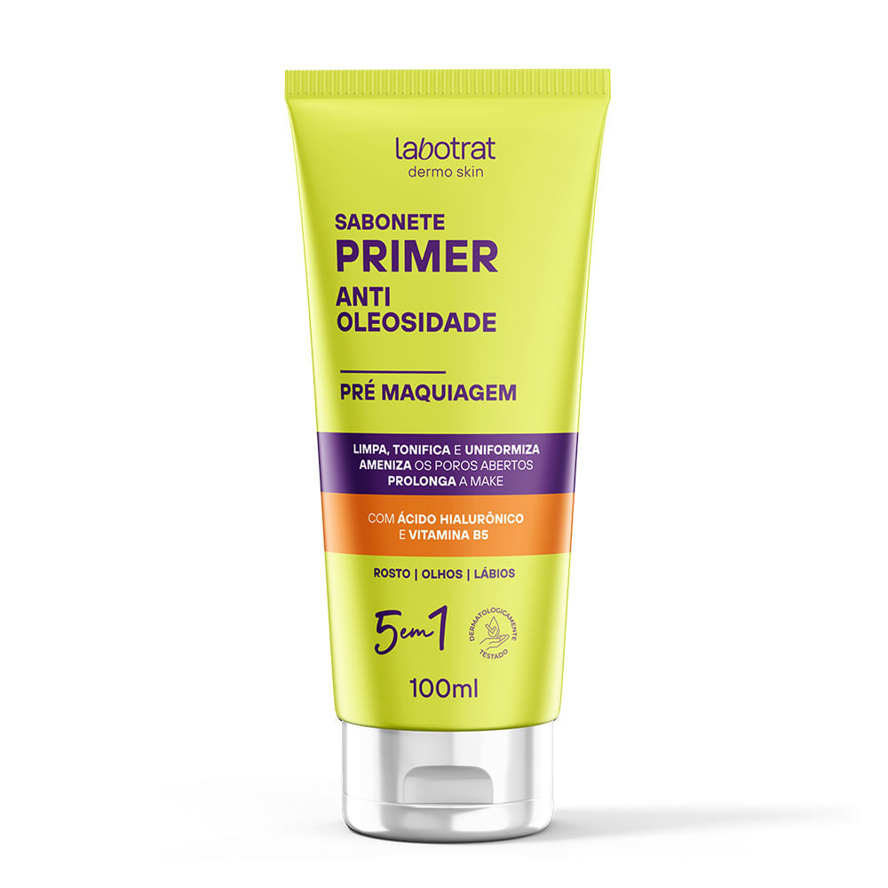 Sabonete Líquido Facial Anti Oleosidade Labotrat Primer Pré Maquiagem 100ml - Beauty