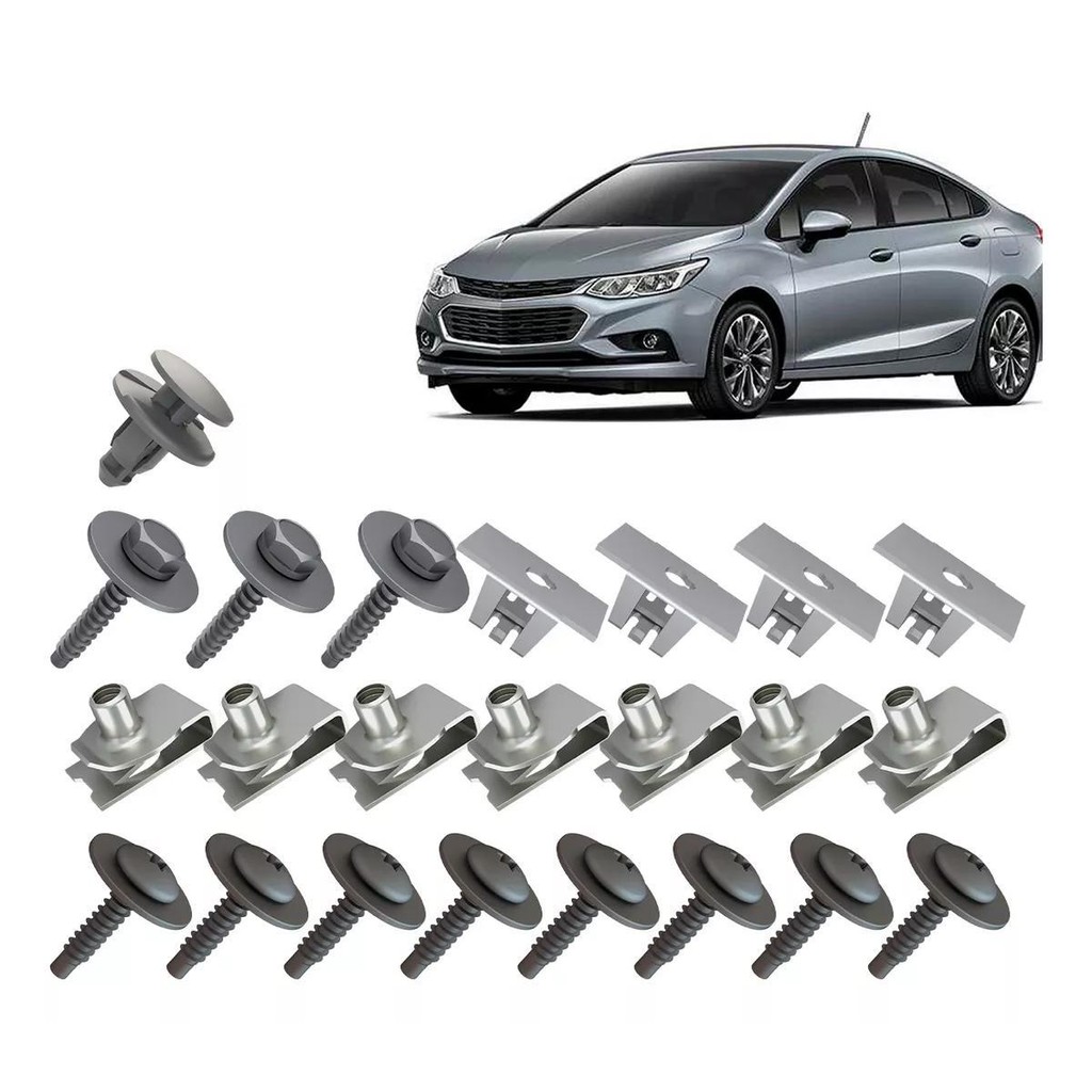 Kit 23 Presilha Parabarro Dianteir Cruze 2017 2018 2019 2020