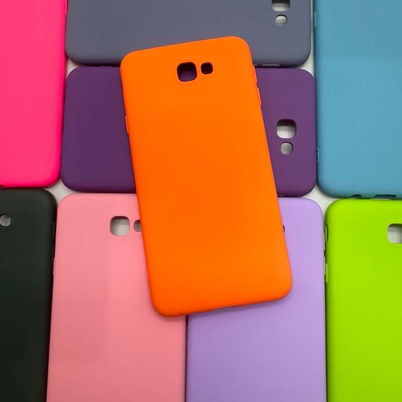 Capa Capinha de Celular - J7 Prime - Samsung Silicone Aveludado Capinha Case