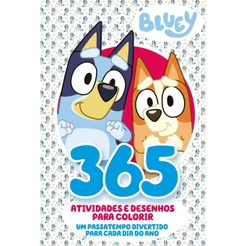 Bluey 365 Atividades e Desenhos para Colorir