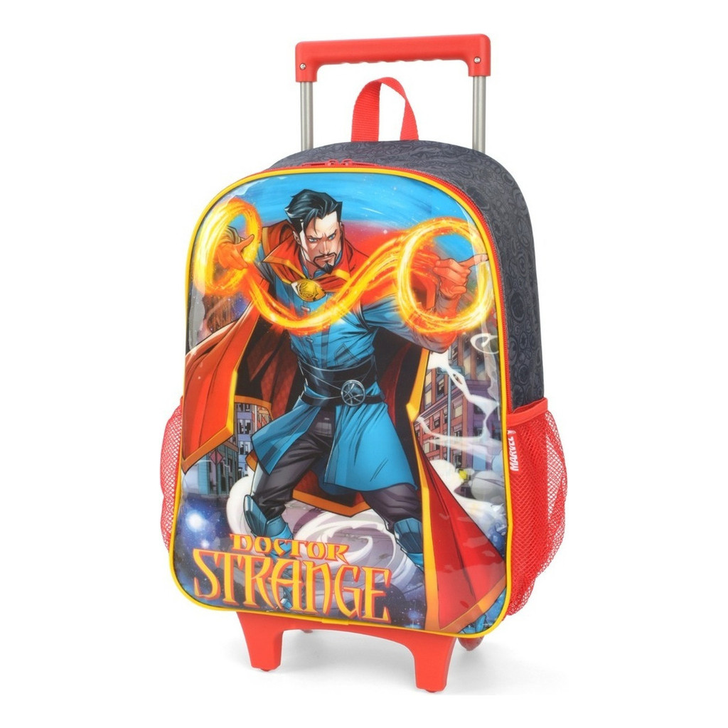 Mochila Rodinhas Escolar Doutor Estranho Marvel Luxcel