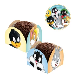 50~250 PORTA FORMINHA LOONEY TUNES REGINA (CHOCO)