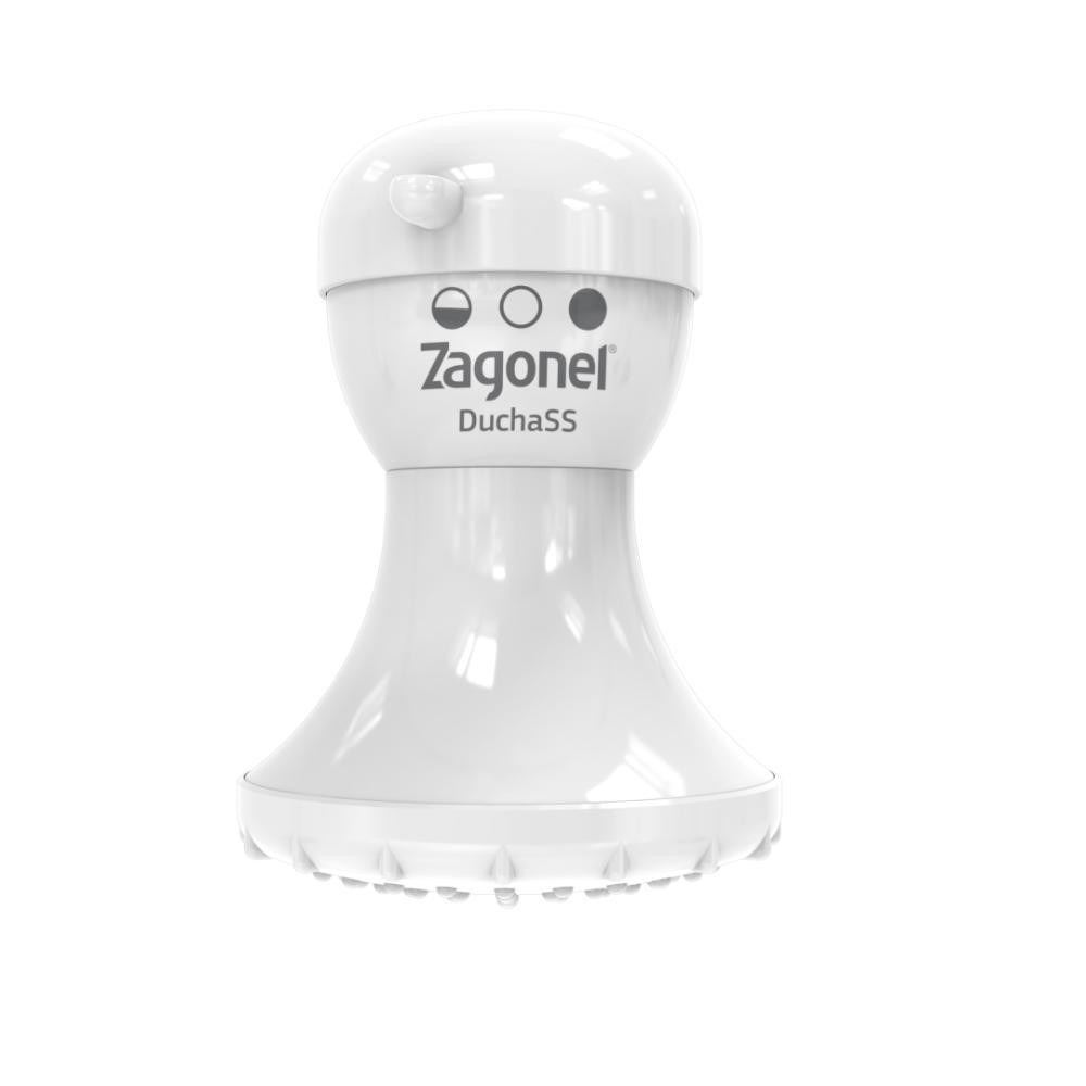 Ducha SS 3 Temperaturas Branco Zagonel 5200W 220V em Oferta na Shopee