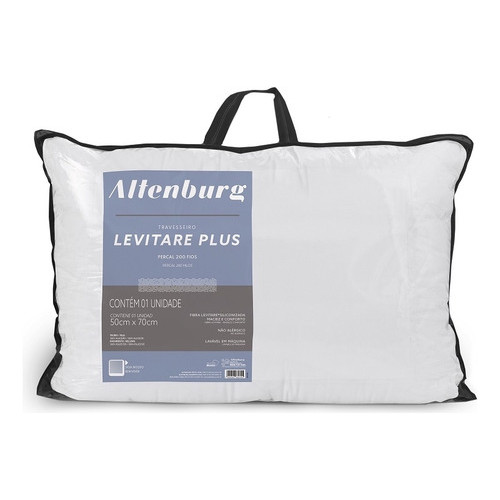 Travesseiro Levitare Plus 50cm X 70cm Altenburg Firme