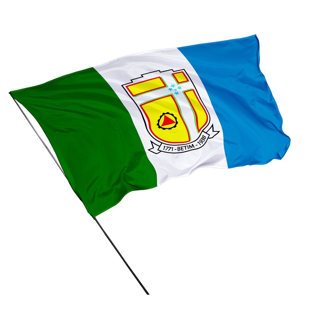 Bandeira De Betim Mg  Costura em Overloque