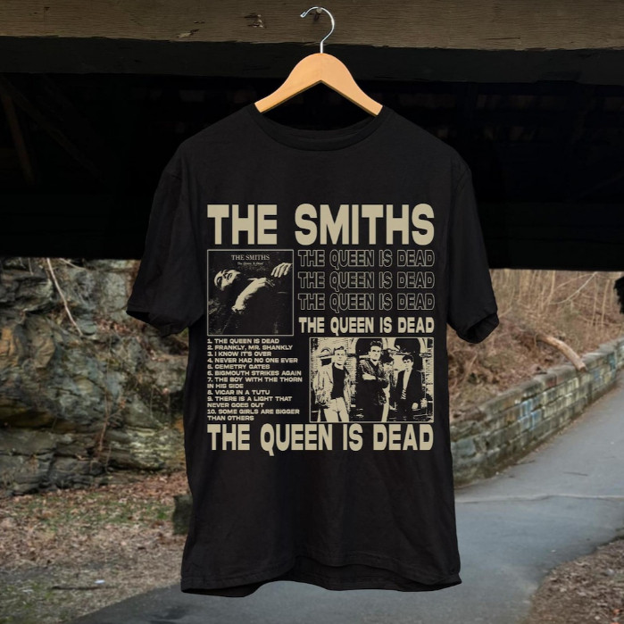 Camiseta Unissex Estampa The Smiths The Queen Is Dead - Blusa de Malha 100% Algodão - Envio Rápido - DR Bigorna