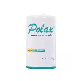 Algodão Hidrofilo em Rolo 500Gr S/ Alça Polax