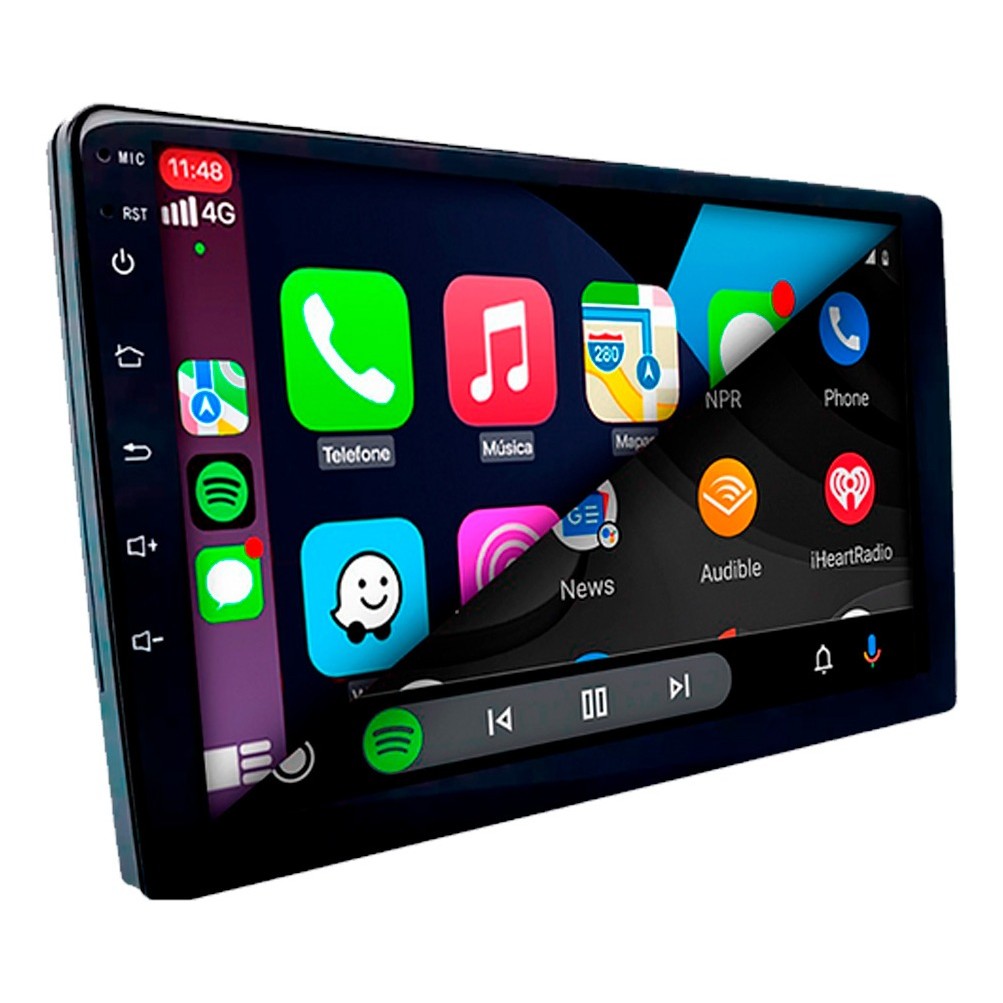 Central Multimidia H-tech HT-8930CA 2 Din Carplay Android Auto Sem fio 9 Polegadas 3 GB 32 GB em Oferta na Shopee