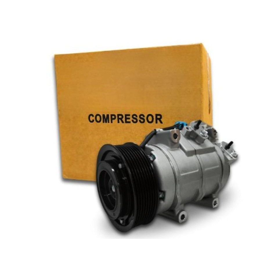 COMPRESSOR 10SRE18C 12V POLIA 8PK 120MM RETROESCAVADEIRA COMPATIVEL COM  JOHN DEERE 210K 310K