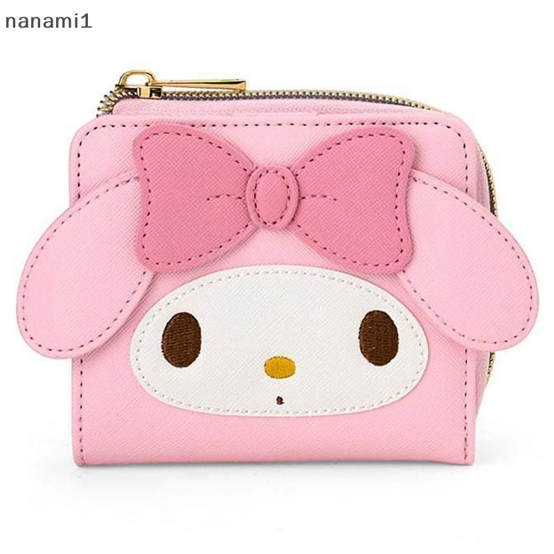 nanami1 Carteira Bolsa De Moedas Casual Moda Couro Bonito Dobrável Cartão Leve Boutique