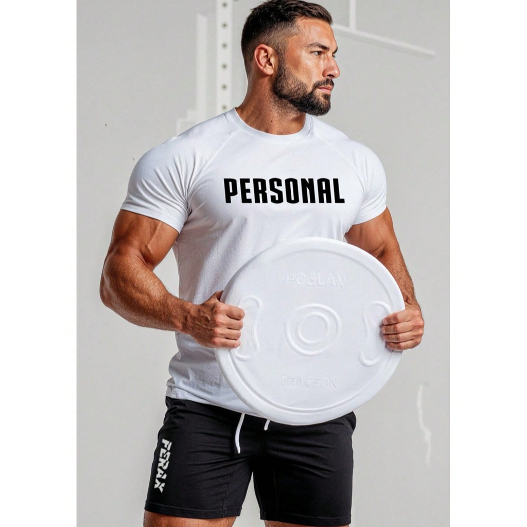 Camiseta Masculina Dryfit  PERSONAL treino academia Fitness corrida crossfit.
