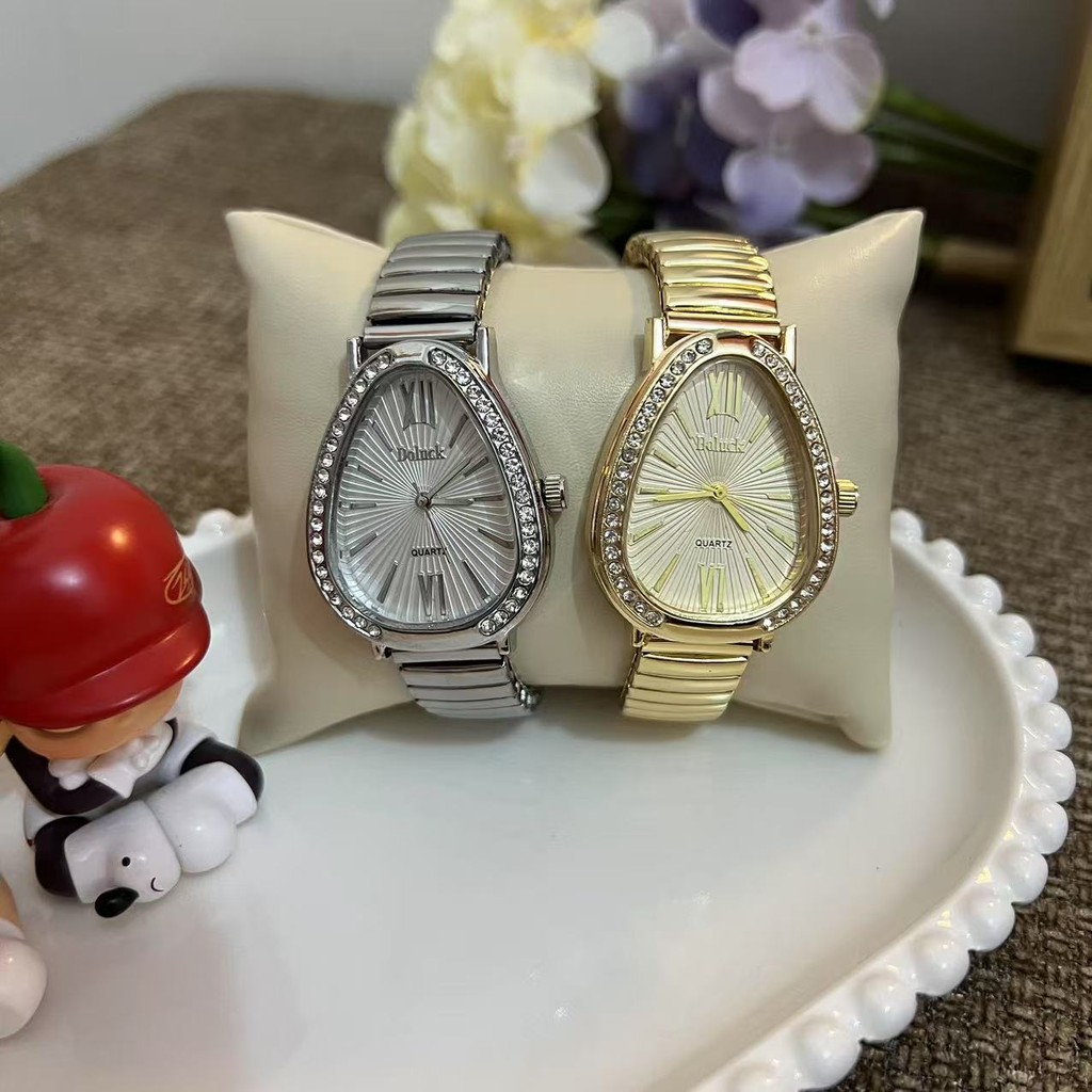 Relógio De Cobra Feminino Com Inspiração Pulseira Feminina cinta elástica em Oferta na Shopee