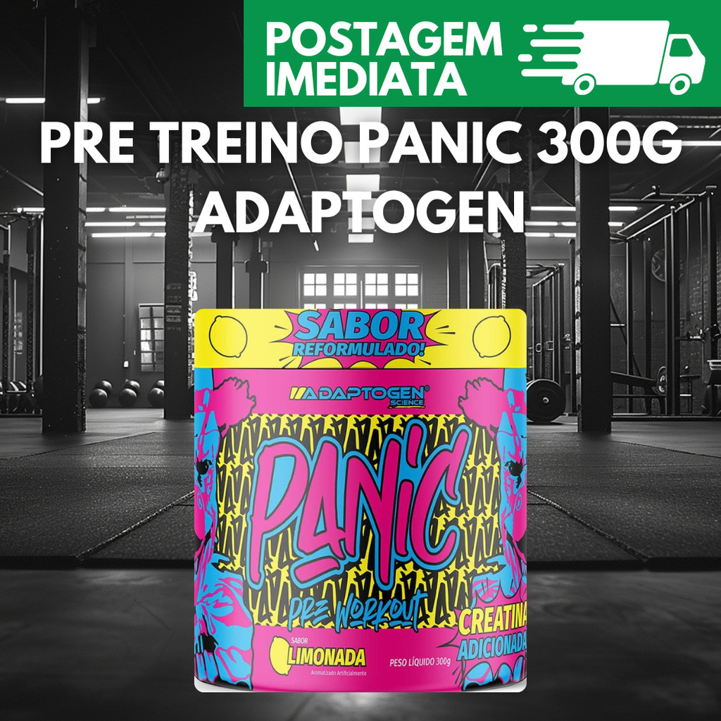 Panic - Pré Treino Super Concentrado 300G - Adaptogen