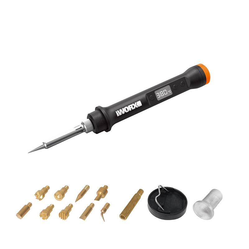 Ferro de Soldar e Pirógrafo 20v S/ Bateria Worx WX744.9