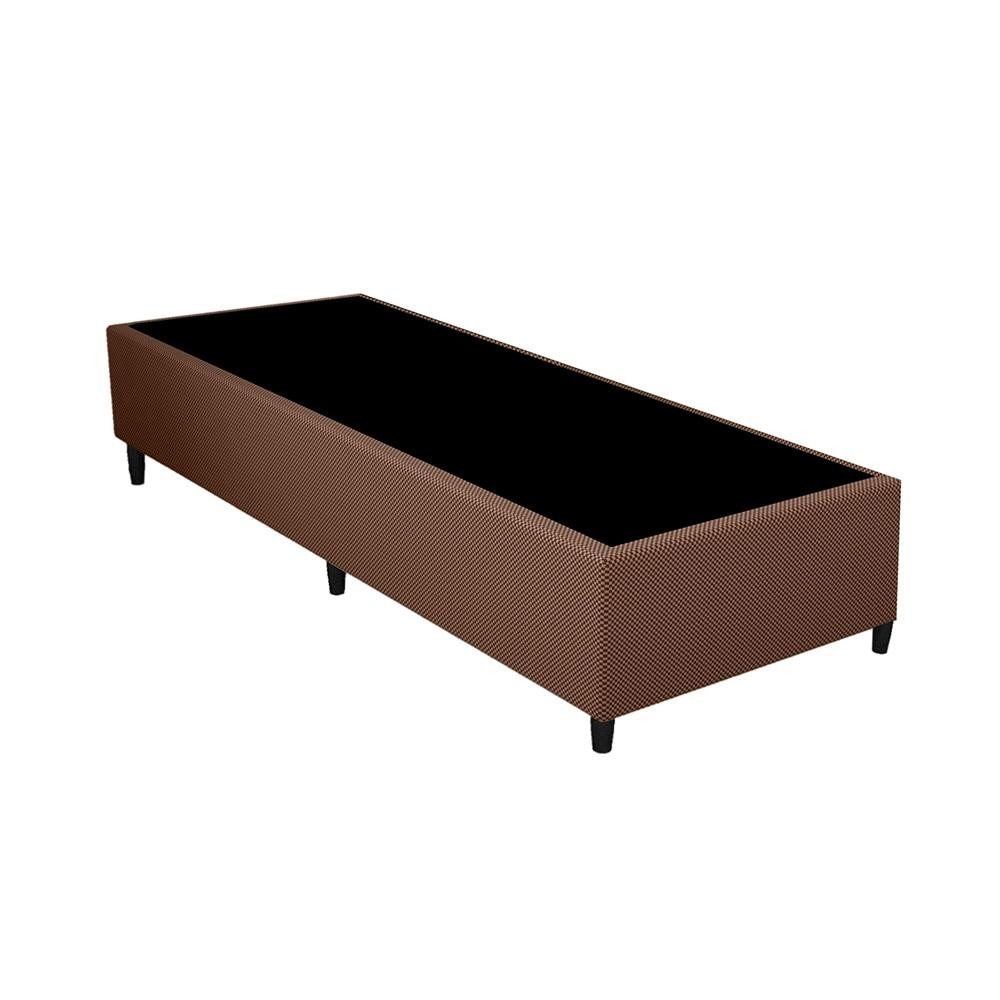 Base Box Gazin Poliéster Marrom Mesclado 79x39 Conforto e Suporte para Colchão Queen Bipartida em Oferta na Shopee