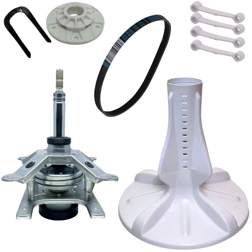 Kit Mecanismo Compativel Brastemp Consul 15kg Bwk15 Bwh15 Bws15 Bwn15 Cwl16 Versão 00 10, 20, 30, 40