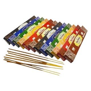 Incenso Nag Champa De Massala Darshan 12 Caixas 12 Aromas Fragrância Sortidos em Oferta na Shopee