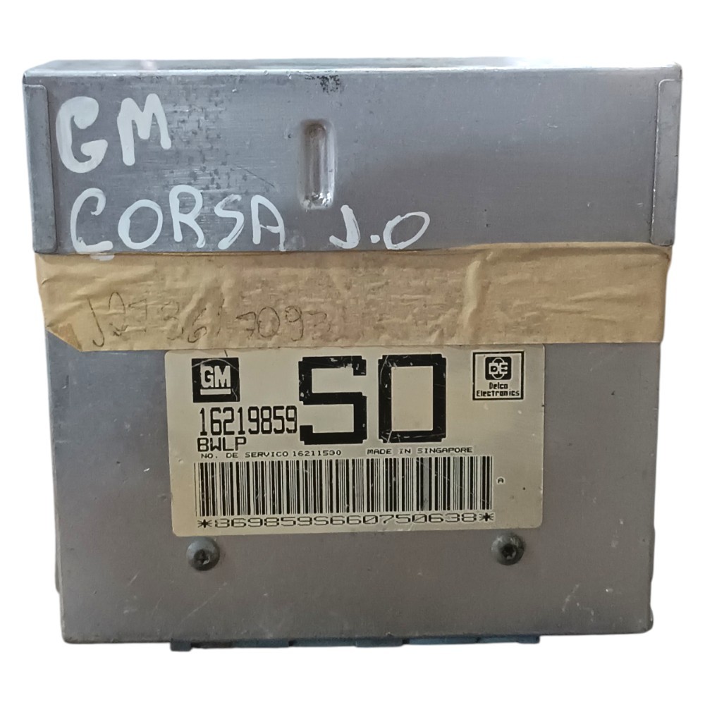 Módulo Injeção Gm Corsa 1.0 Wind 8v 16219859 1996 1998