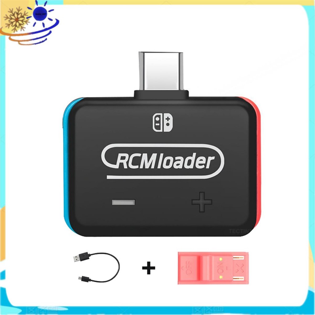 V5 RCM Loader Auto Clip Jig Tool Switch NS Console Com Cabo USB Programa De Injeção Integrado De Plástico em Oferta na Shopee