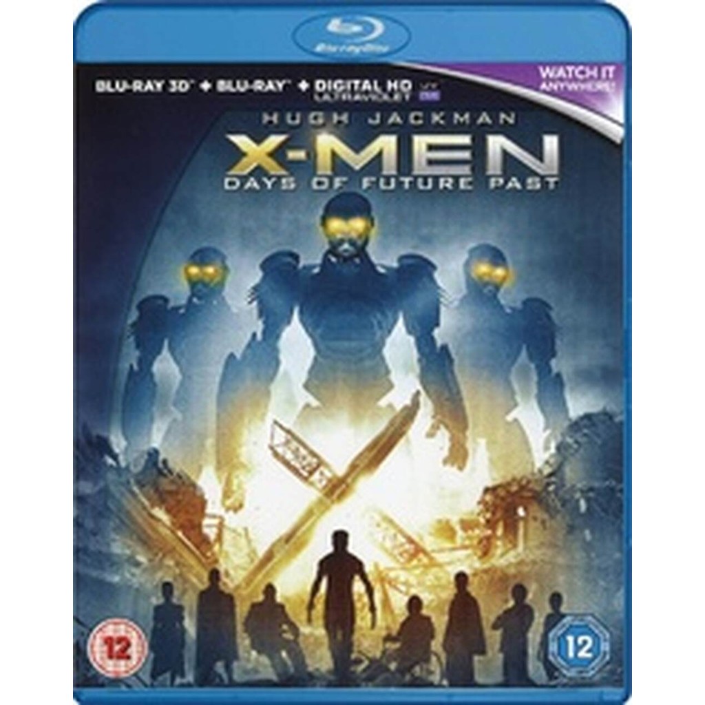 Blu Ray 3D + Blu-Ray X-Men Dias de um Futuro Esquecido