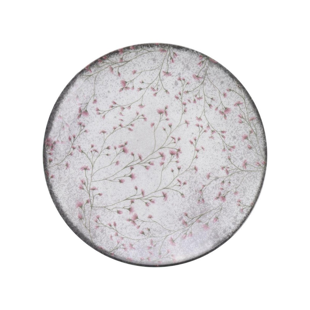 Prato Sobremesa em Porcelana Decorada Floralis 19cm Tramontina em Oferta na Shopee