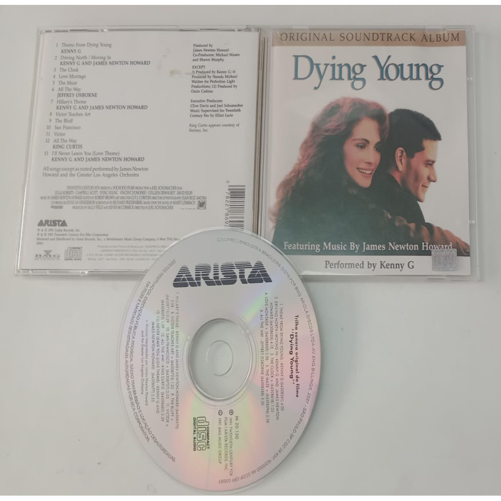 CD VÁRIOS ARTISTAS DYING YOUNG [ TUDO POR AMOR ] TRILHA SONORA