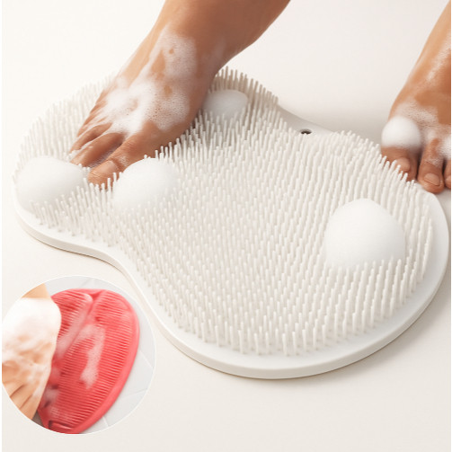 Escova Esfoliante Multiuso Limpador De Costas Prático E Útil Chuveiro Para Pés Escova Massageadora