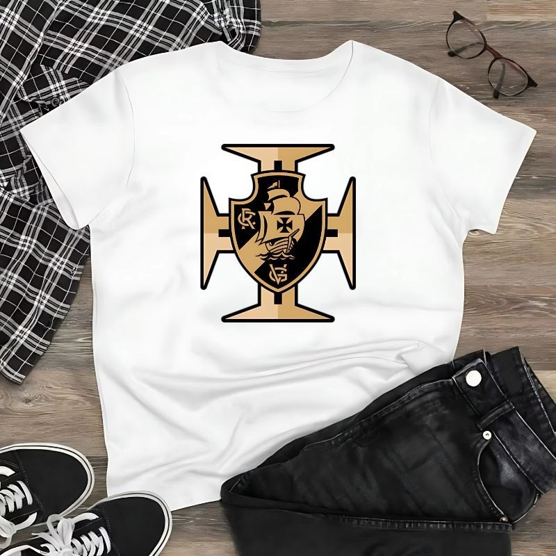 Blusa Do Vasco Branca Masculina / Camisa Do Vascao