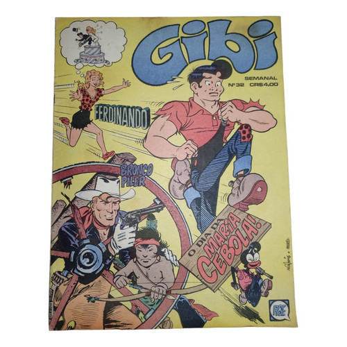 Gibi Semanal N°32 - Editora Rge