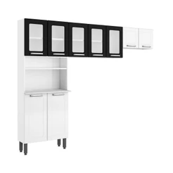 Cozinha Completa Compacta de Aço Múltipla Bertolini