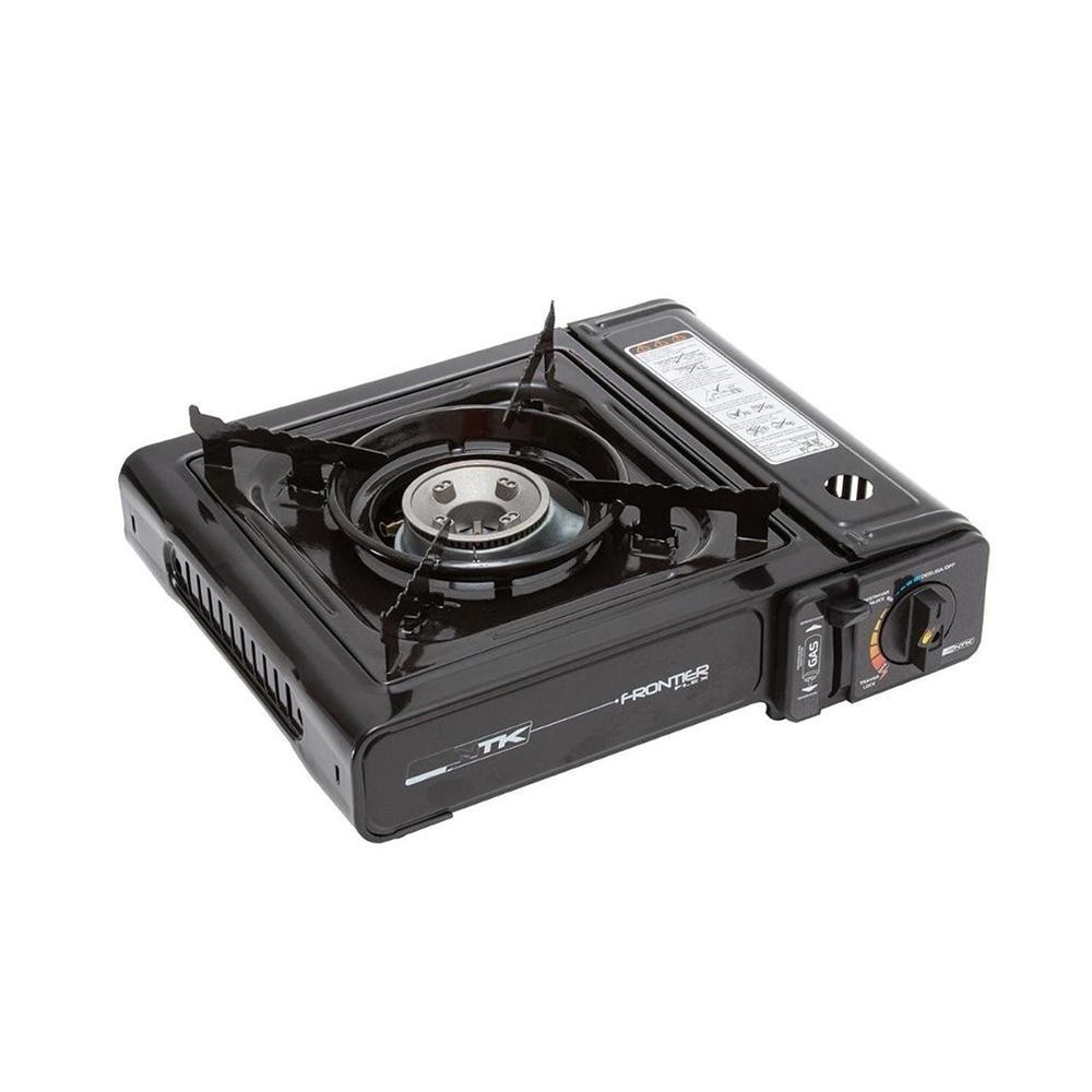 Fogareiro Frontier Portatil Para Cozinha E Camping Preto - em Oferta na Shopee