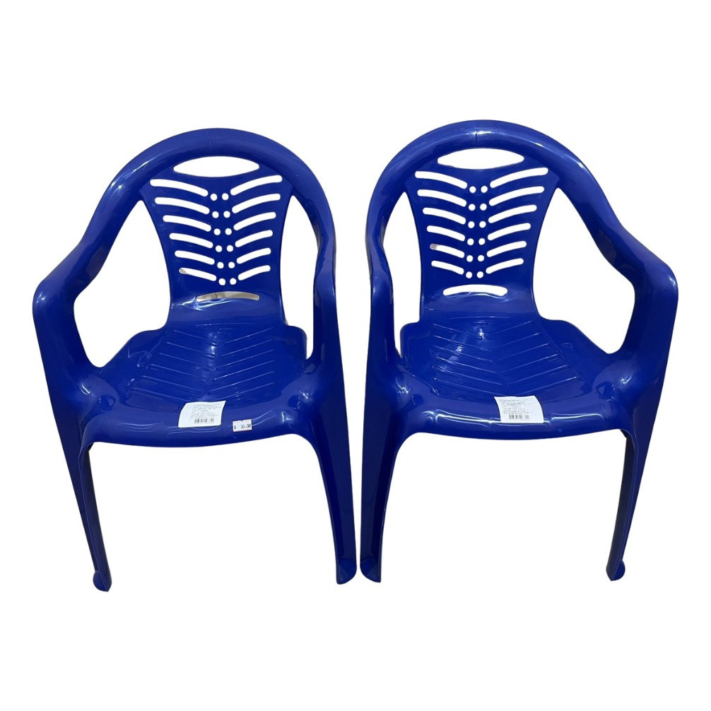 Cadeira Poltrona Infantil Baby Azul 02 Und Plasnorthon