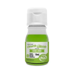 Corante Liquido Verde Limão 10ml Mix