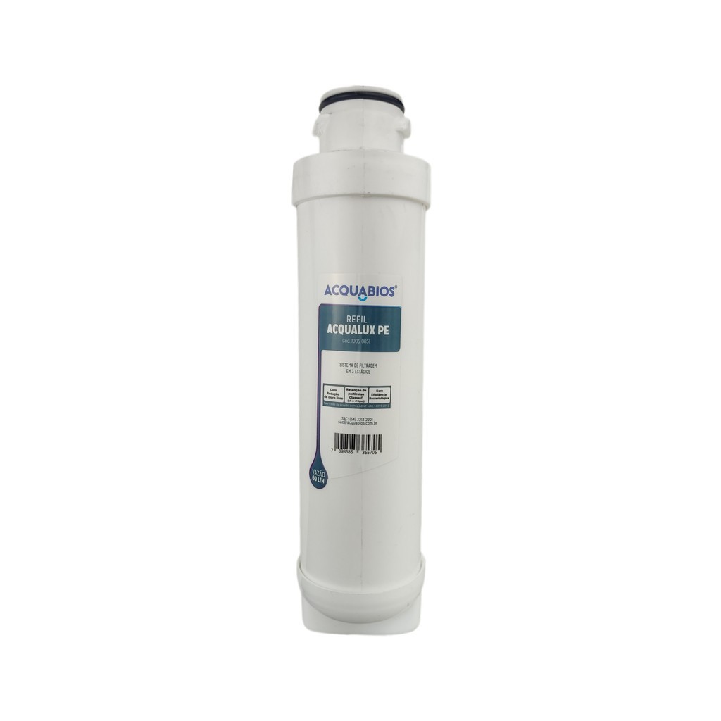 Refil Acqualux PE Compatível Com Electrolux PE10B PE10X Filtro