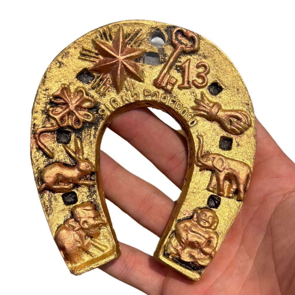 Ferradura Amuleto da Sorte Lei da Atração Dinheiro Riqueza Fortuna Loteria em Oferta na Shopee