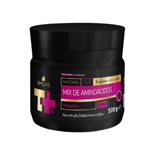 Máscara Mix De Aminoácidos T+ 500gr Barro Minas em Oferta na Shopee