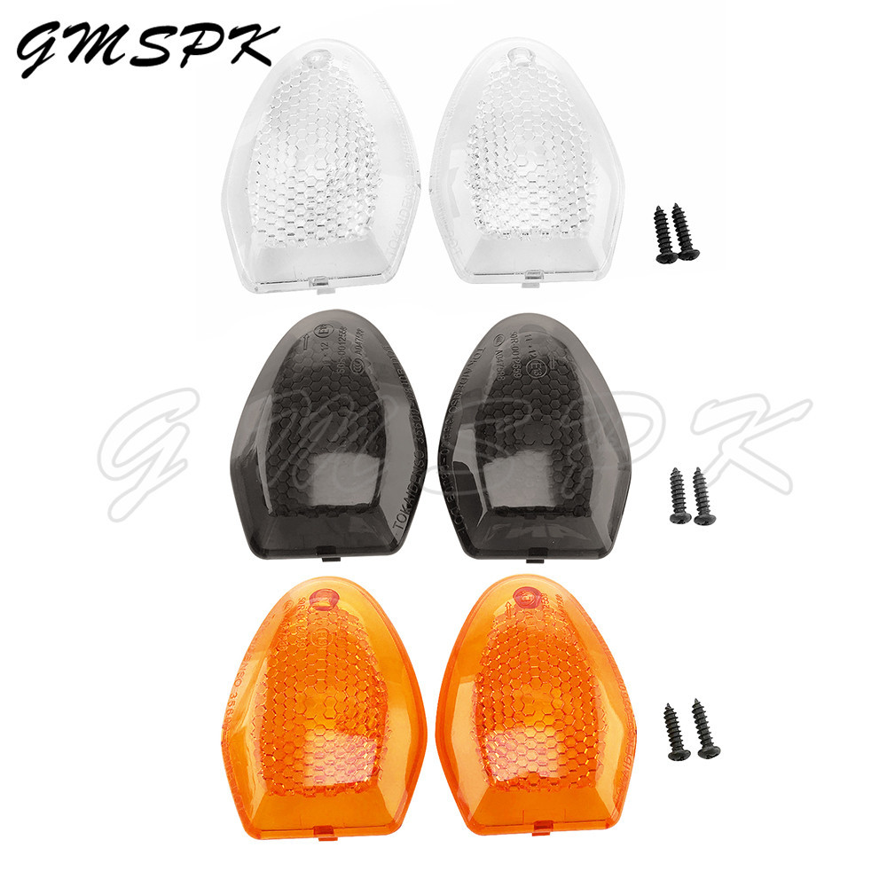 2/4X Luz De Sinal Volta Lente Capa Motocicleta Indicador Habitação for SUZUKI GSXS1000/F/S GSXS950 GSR750 GSX650F 1250FA