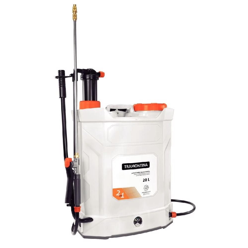 Pulverizador Costal 20 Litros à Bateria 12v 78622206 TRAMONTINA