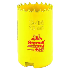 Serra Copo Fast Cut 33mm Starrett 1.5/16" Bi-Metal FCH0156-G