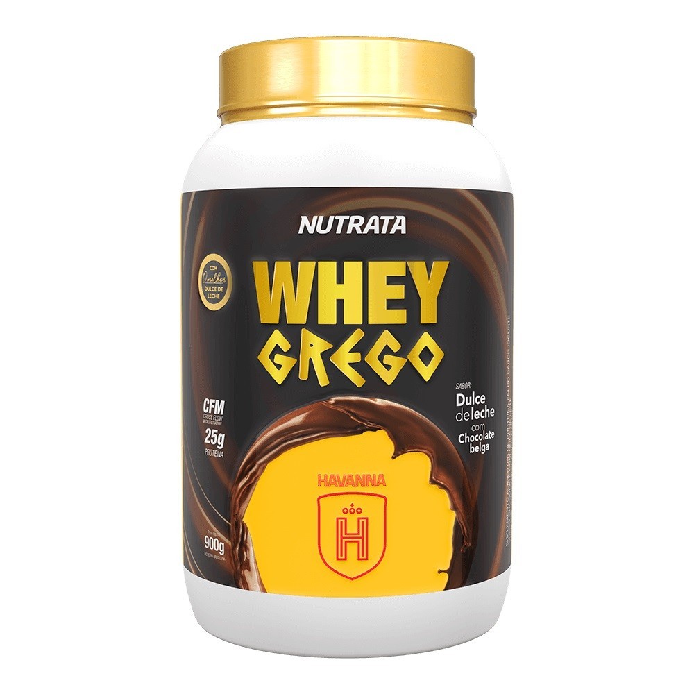 Whey Grego Havanna Chocolate Belga 900g - Nutrata