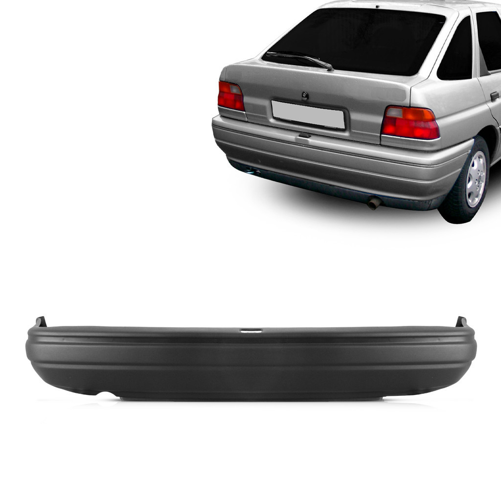 Parachoque Traseiro Escort Hobby 1987 1988 1989 1990 1991 1992 1993 1994 1995 Sem Espuma em Oferta na Shopee