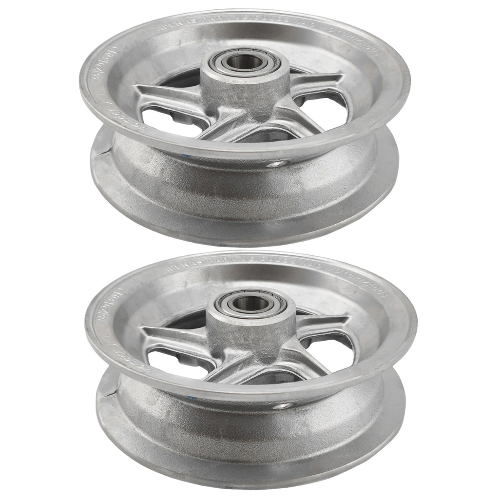 Kit 2 Aros De Alumino 8" Vonder Para Carrinho/Carretinha 200KG Com Rolamento Para Pneus 3,25 Ou 3,50 em Oferta na Shopee