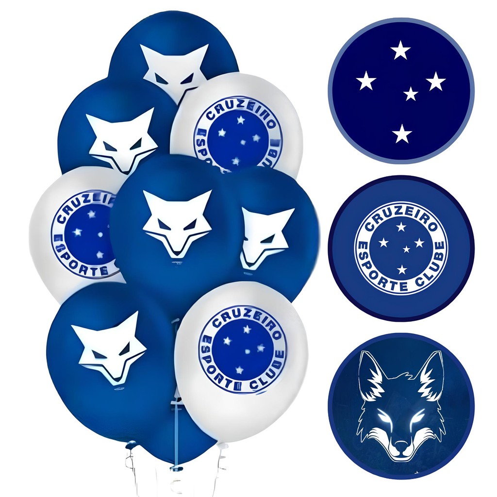 25~125 BALAO LATEX REDONDO 9 POL. CRUZEIRO REGINA - Home & Living