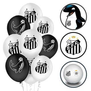 25~125 BALAO LATEX REDONDO 9 pol. SANTOS FUTEBOL CLUBE Regina em Oferta na Shopee