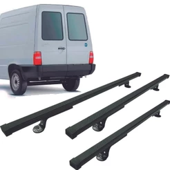 3x Rack Teto Roca Bagag Fiat Fiorino Furgão 95 até 04 187-3